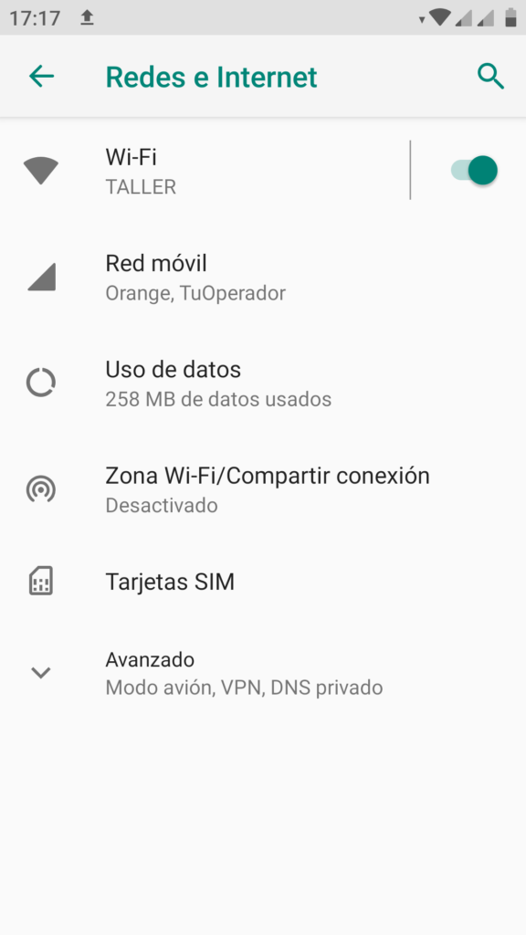 Configurar una conexión VPN en Android