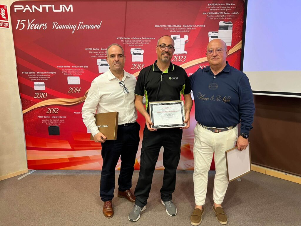 Formación técnica Pantum en Valencia